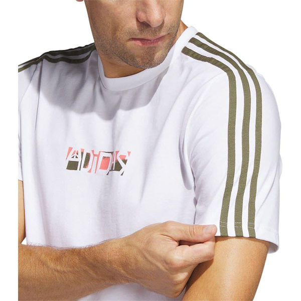 Adidas Kortärmad T-shirt Opt 1 Vit XL Man