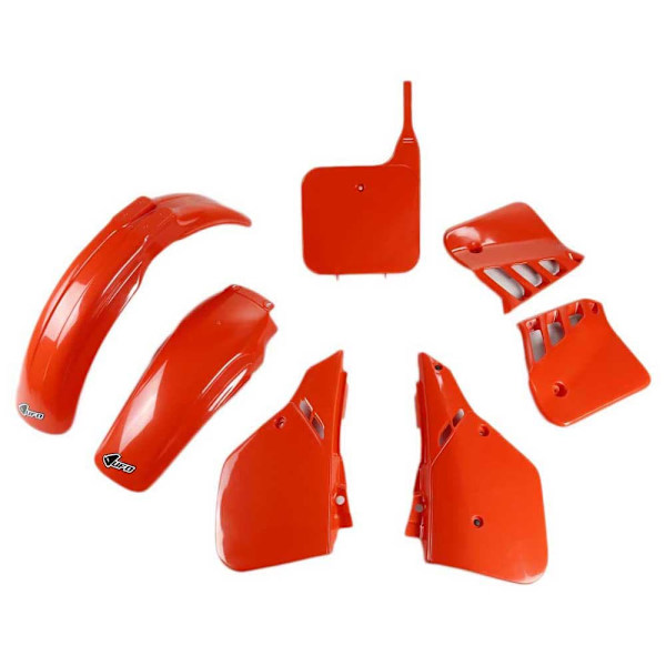Ufo Plastsæt Honda Cr 250 R 87 Orange