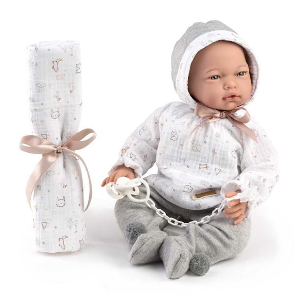 MuÑecas Guca Hårlös Babydocka Betty Beige