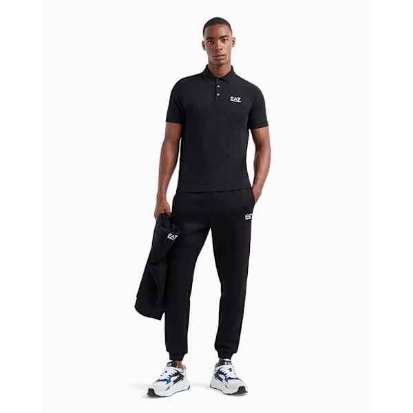Ea7 Emporio Armani 8npf14_pjvqz Poloskjorte Sort 2XL Mand