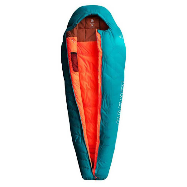 Mammut Sovsäck Relax Down -2ºc Blå Regular / Central Zipper