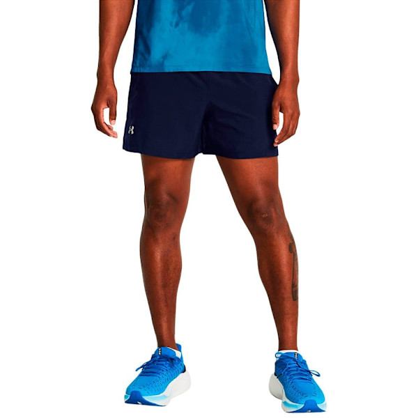 Under Armour Launch 5in Unlined Shorts Blå L Mand