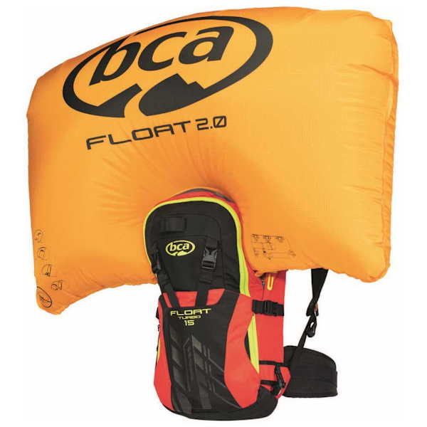 Bca Airbag Float 15 Turbo Rød,Sort