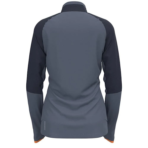 Odlo Descent Cw 200 Fleece Med Halv Dragkedja Blå XS Kvinna