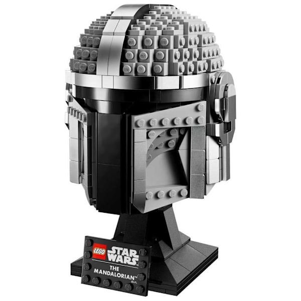 Lego Mandalorian Hjälm Grå