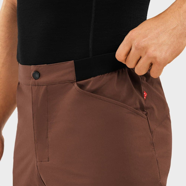 Siroko Valley Gravel Shorts Brun XL Mand