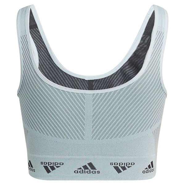 Adidas Sports-bh Aeroknit Light-support Blå M Kvinde