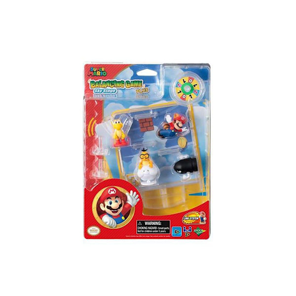 Epoch Stege Balans. Inkluderar Super Mario Sky 3 Siffror Figur Flerfärgad