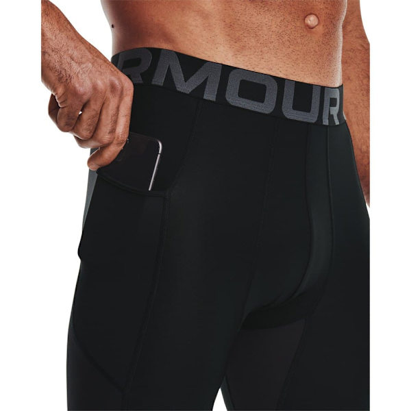 Under Armour 3/4 Leggingsit Musta XS / Regular Mies