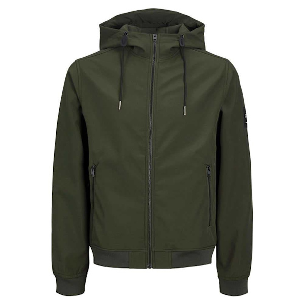 Jack & Jones Basic Softshell Plus Size Jakke Grøn 8XL Mand
