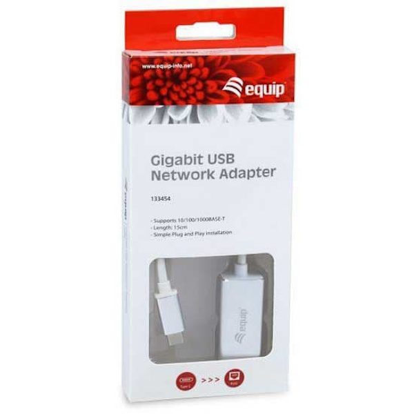 Equip Usb C Til Rj45 Adapter Hvid