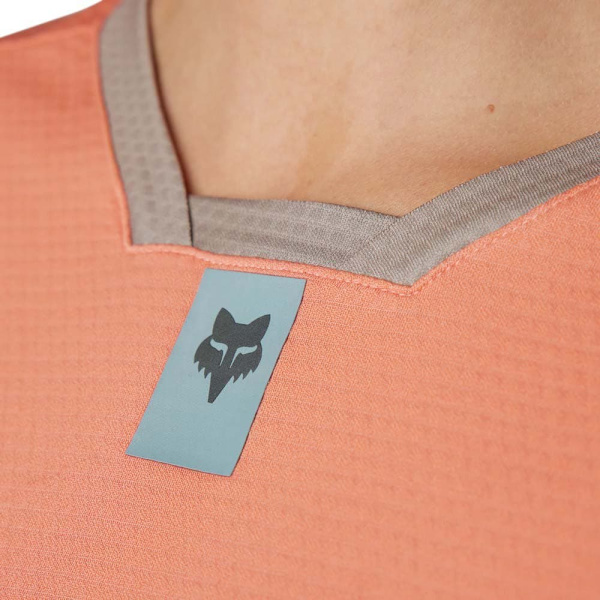 Fox Racing Mtb Langærmet T-shirt Defend Orange L Kvinde