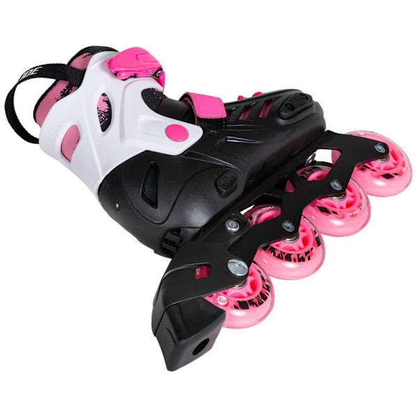 Powerslide Linjassa Luistimet Khaan Sqd Musta,Pinkki EU 27-30