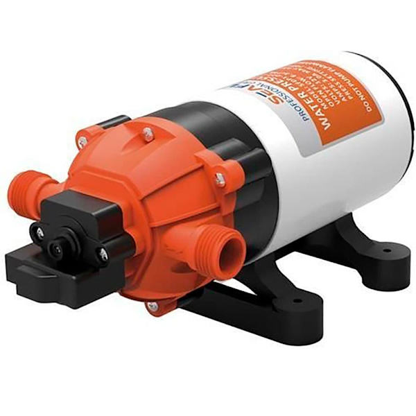 Seaflo Steem Pump Series 33 12v 3.1 Bar 11.6 L/min Vit,Orange,Svart