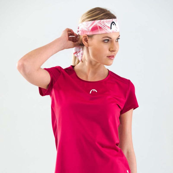 Head Racket Kortærmet T-shirt Tie-break Rosa XS Kvinde