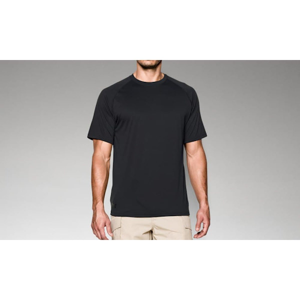 Under Armour Tactical Tech T-shirt Med Korte ærmer Sort S Mand