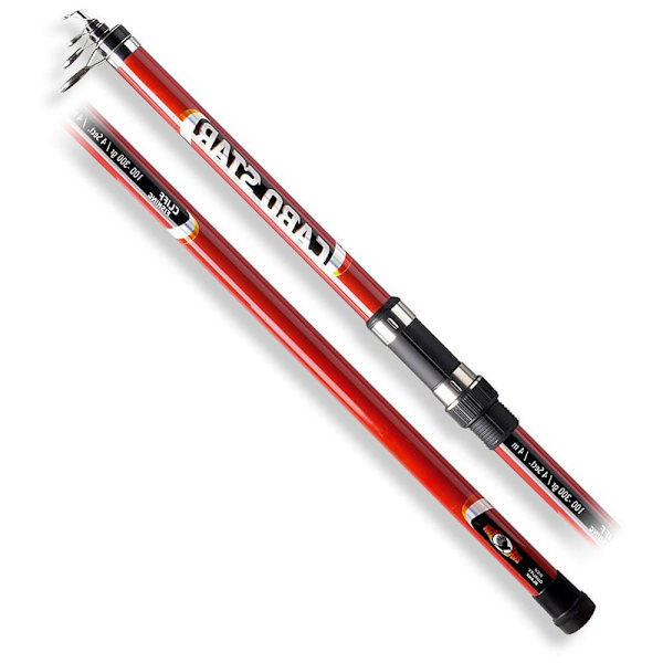 Zunzun Surfcasting Stang Cabo Star Rød 4.00 m / 100-300 g