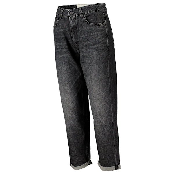 Salsa Jeans Jeans Boyfriend Cropped Slim Sort 26 / 28 Kvinde