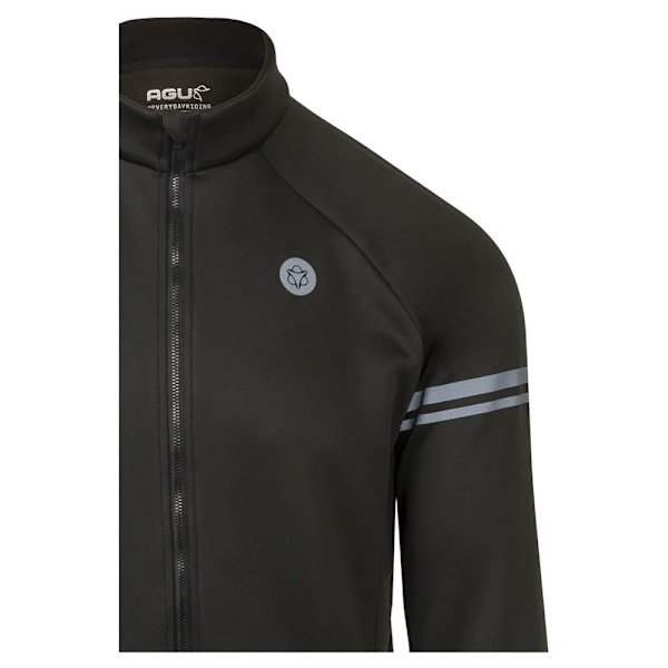 Agu Thermo Essential Jakke Sort S Mand