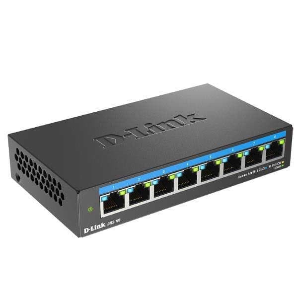 D-link Port Switch Dms-108 8 Durchsichtig