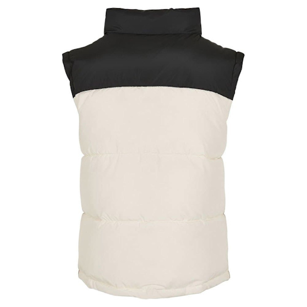 Urban Classics Block Puffer Vest Sort 2XL Mand