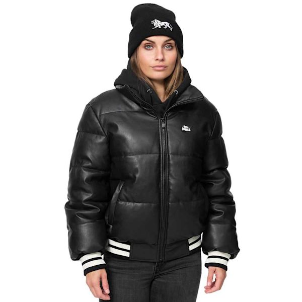 Lonsdale Jakke Hybreasal Sort S Kvinde