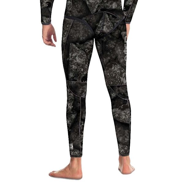 Omer Spearfishing Byxor Black Stone 3 Mm Grå S