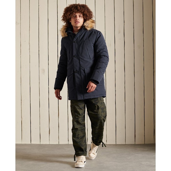 Superdry Jakke Everest Blå S Mand