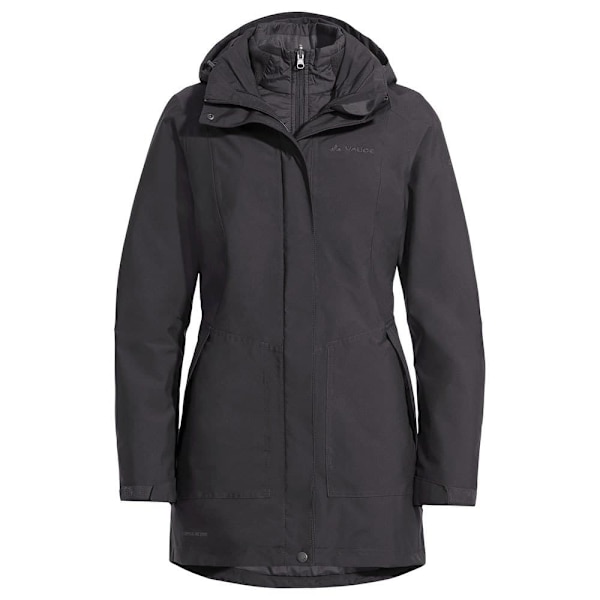 Vaude Idris 3in1 Iii Aftagelig Jakke Sort 42 Kvinde