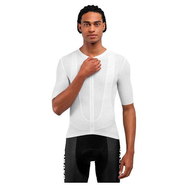 Siroko Kortærmet Jersey Srx Pro Ardiden Hvid XL Mand