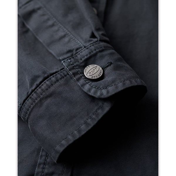 Superdry Overshirt Canvas Workwear Blå M Mand