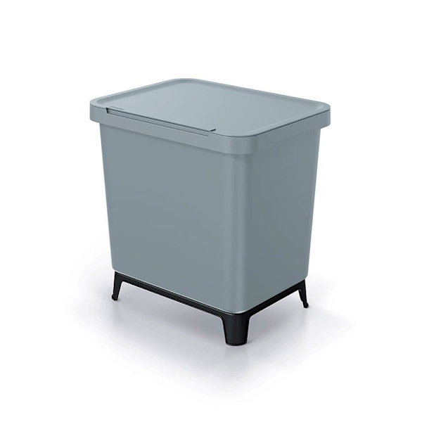 Keden Återvinningstunna 2x10l Systema 39x29x41cm Silver