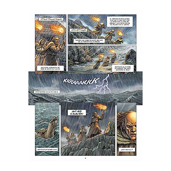 Yermo Ediciones Y Publicaciones Los Druidas 01 El Misterio De Los Ogams Tegneserie  Spanish