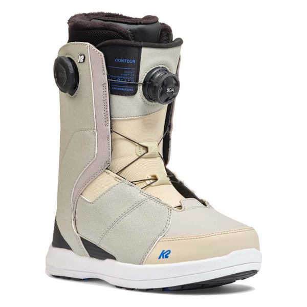 K2 Snowboards Contour Snowboardstøvler Til Kvinder Beige 26.0
