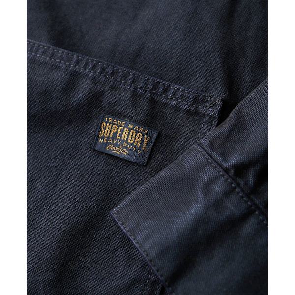 Superdry Canvas Chore Jacka Blå S Kvinna