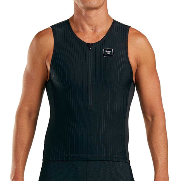 Zoot Elite Tri Ærmeløs Cykeltrøje Sort S Mand