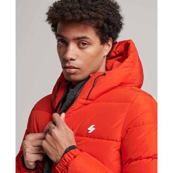 Superdry Pufferjacka Sports Röd L Man