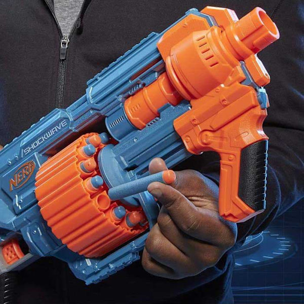 Nerf Elite 2.0 Shockwave Rd-15 Blå