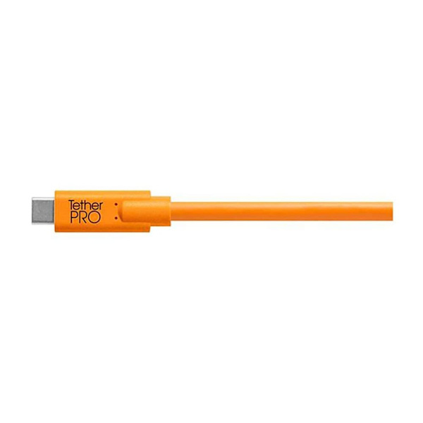 Tether Tools Usb-a Till Usb-c-kabel 3.0 4.6 M Orange