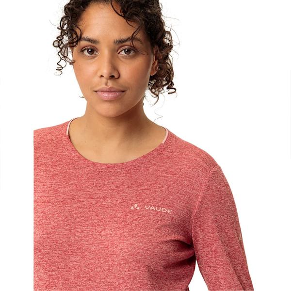 Vaude Essential T-shirt Med Lång ärm Rosa 42 Kvinna