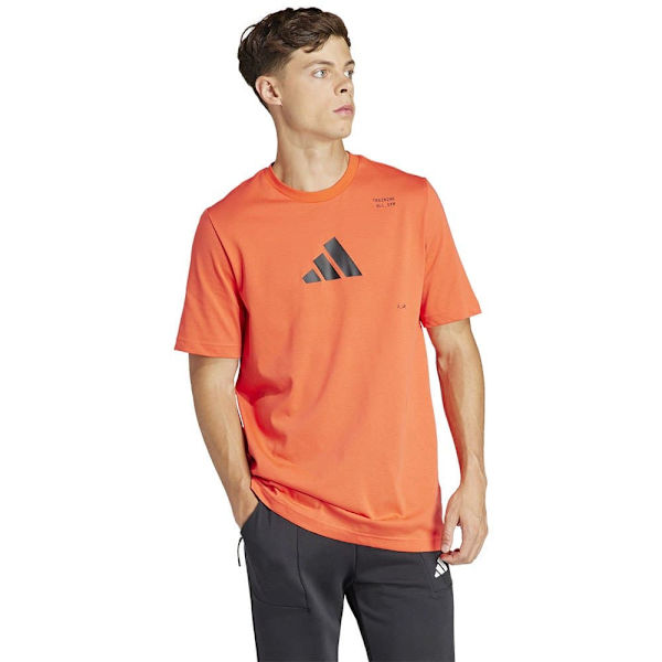 Adidas Tr Cat G Lyhythihainen T-paita Oranssi 2XL Mies