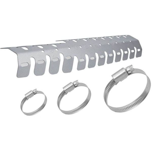 Crosspro Aluminium Universal 2 Stroke Udstødningsbeskytter Søvfarvet