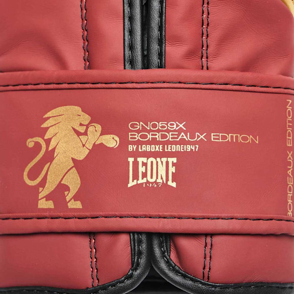 Leone1947 Edition Combat Gloves Bordeaux Punainen 12 oz