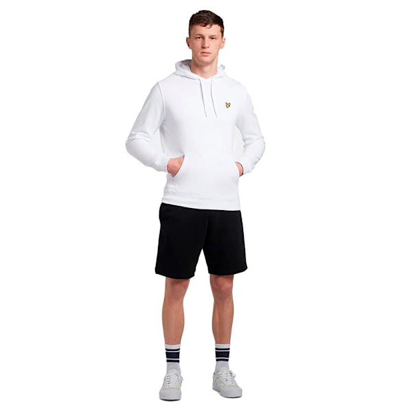 Lyle & Scott Ml416vog Tröja Med Huva Vit XL Man
