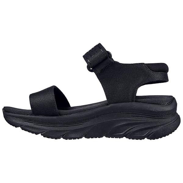 Skechers Sandaler D´lux Walker-ny Blok Sort EU 40 Kvinde
