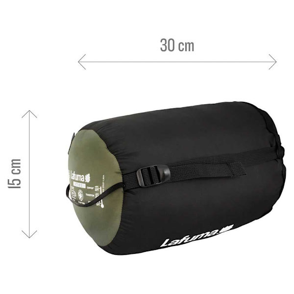 Lafuma Sovsäck Active 5°c Grönt Long / Right Zipper