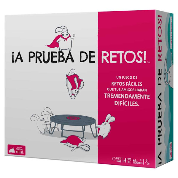 Exploding Kittens Brætspil ¡a Prueba De Retos! Rosa