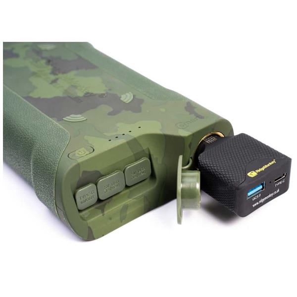 Ridgemonkey Bærbar Oplader 77850mah Grøn