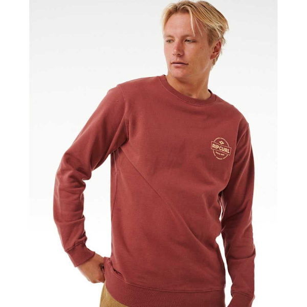 Rip Curl Stapler Sweatshirt Rød M Mand