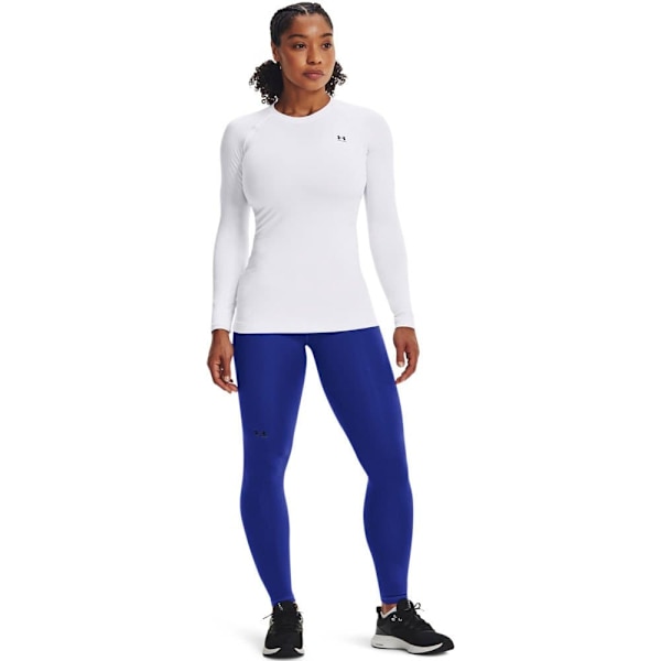 Under Armour Cg Authentics Crew Pitkähihainen T-paita Valkoinen S Nainen